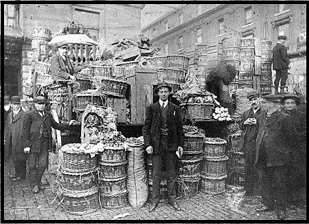 Early morning at Covent Garden around 1890.
