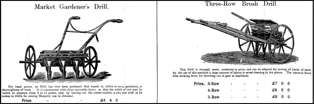 Early horticultural equipment built by Gibbs, circa 1900.