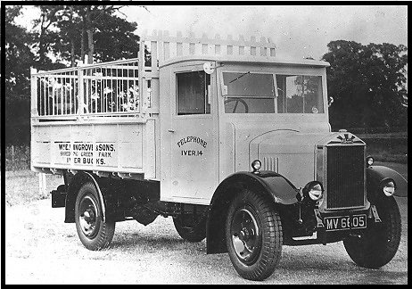 Specialist body built by Gibbs for W.E. Wingrove and Sons. Iver, Buckinghamshire.