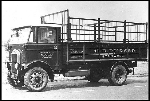 Gibbs built body for H.E. Purser or Town Farm East, Stanwell, Middlesex.