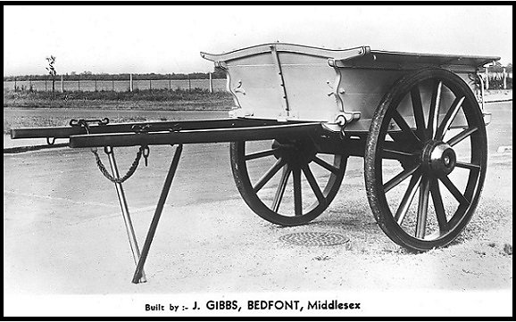 A dung cart built by Gibbs